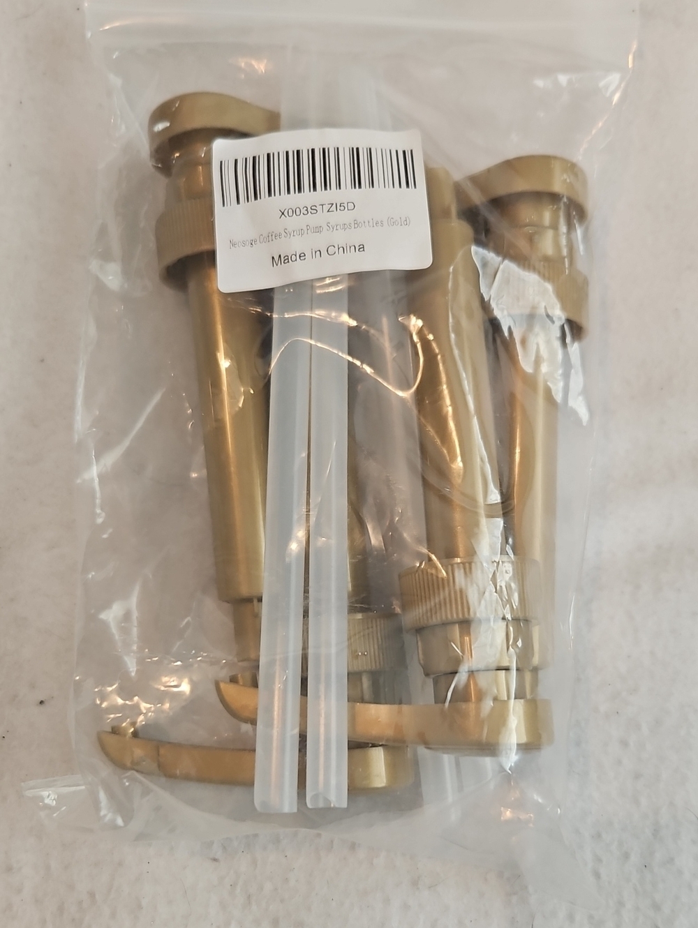 Coffee Syrup Dispenser Pumps Bag Of 4